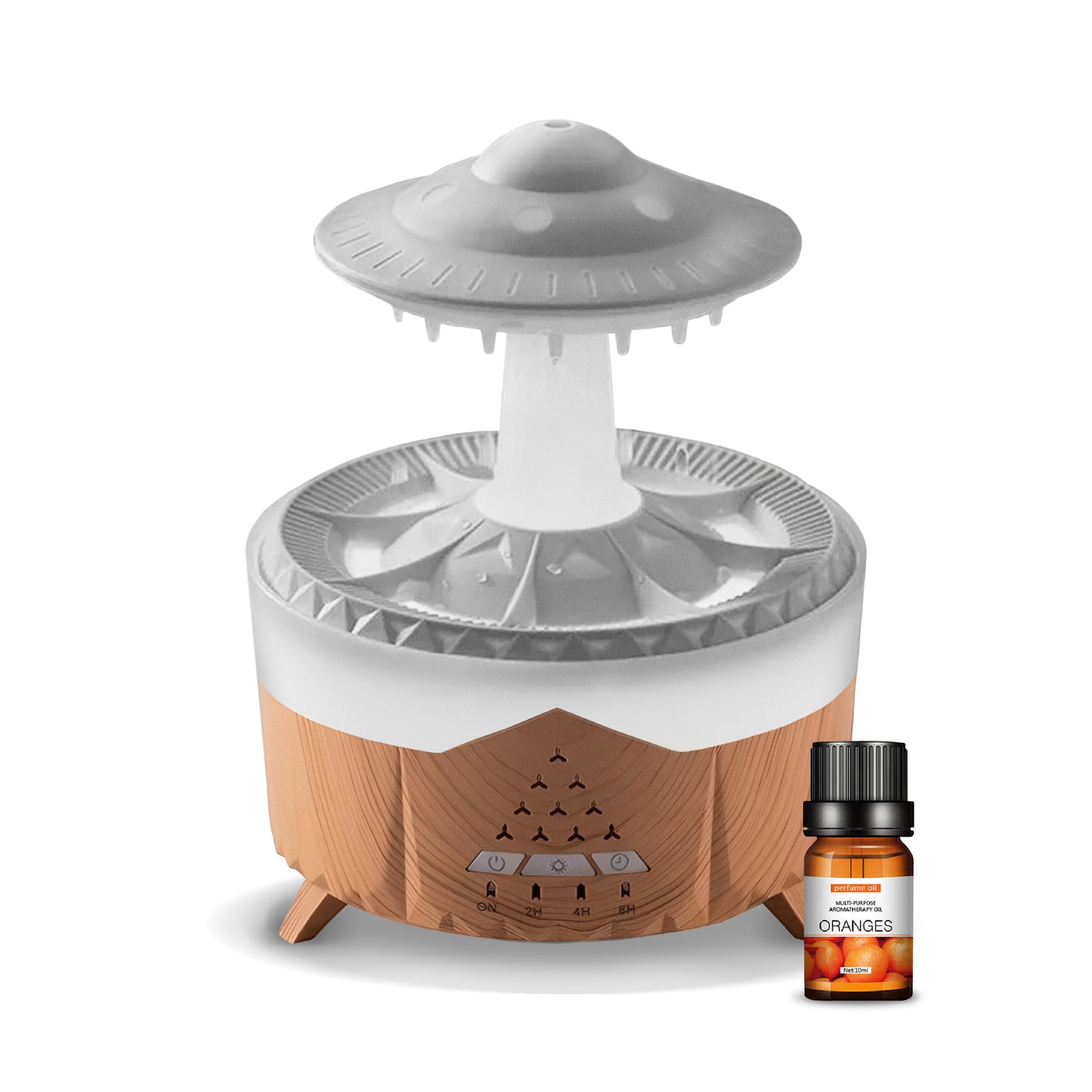 Involved UFO Raindrop Humidifier Oil Diffuser